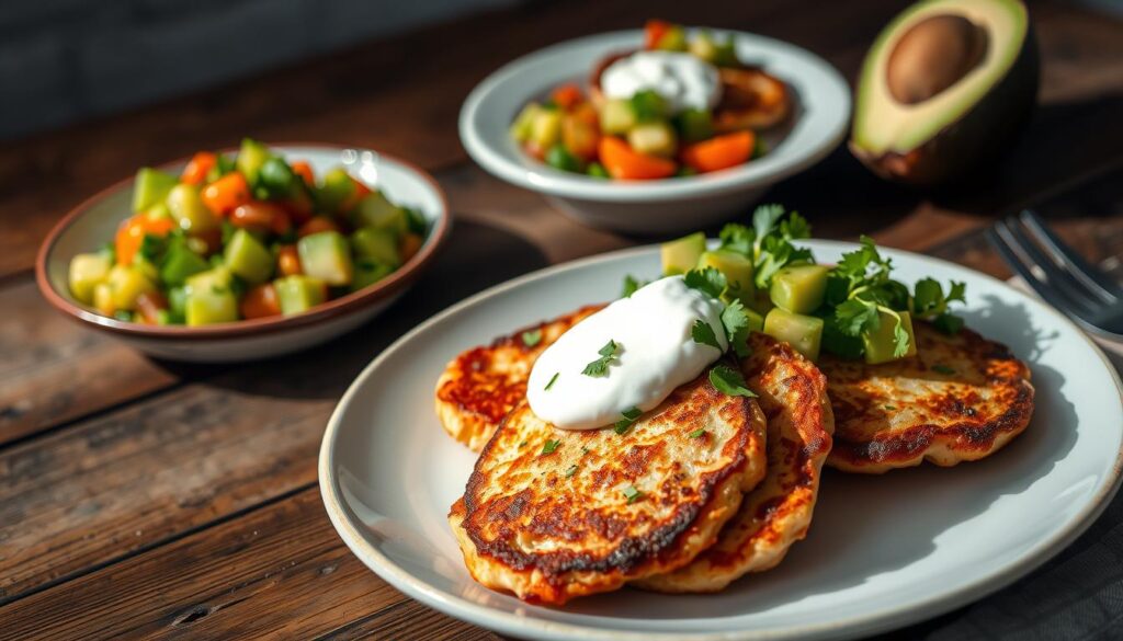 Savory Salmon Pancakes or Waffles