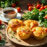 Simple Salmon Egg Muffins