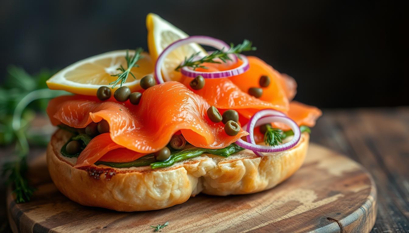 Smoked Salmon Bagel